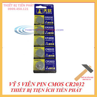 [giá tốt] Vỹ 5 Viên Pin CMOS CR2032 (Chính Hãng)