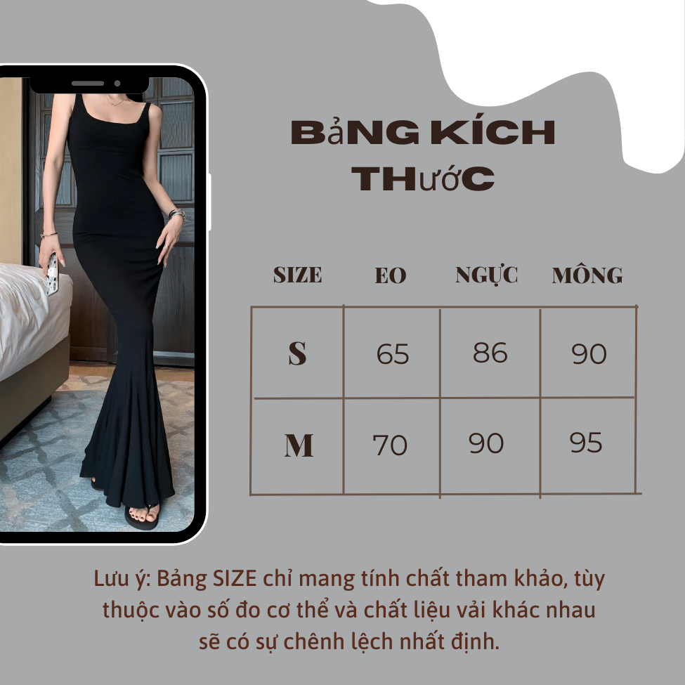 Aria Dress Đầm đuôi cá hở lưng thời thượng quyến rũ