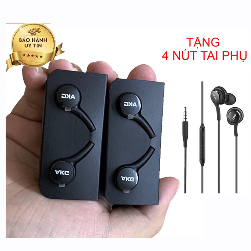 Tai Nghe AKG S10 - Tai nghe nhét tai có dây + Tặng 4 nút tai phụ jack cắm 3.5mm