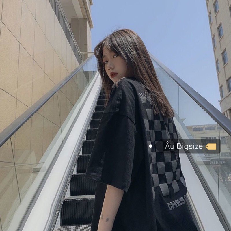 Áo thun in hình bàn cờ Super Bigsize đến 150kg