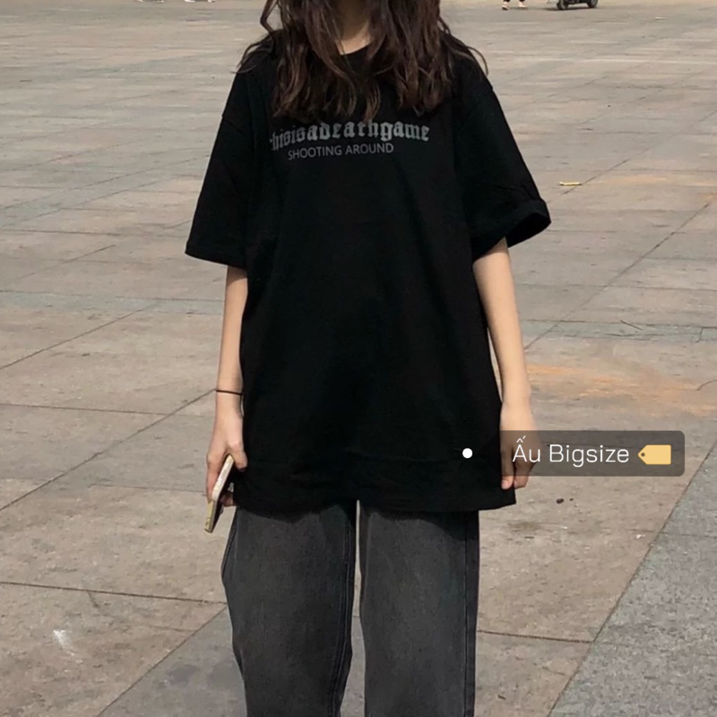 Áo thun in hình bàn cờ Super Bigsize đến 150kg