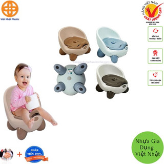 Bô cho bé đi vệ sinh có tựa lưng việt nhật - ghế bô cho bé gái, bé trai