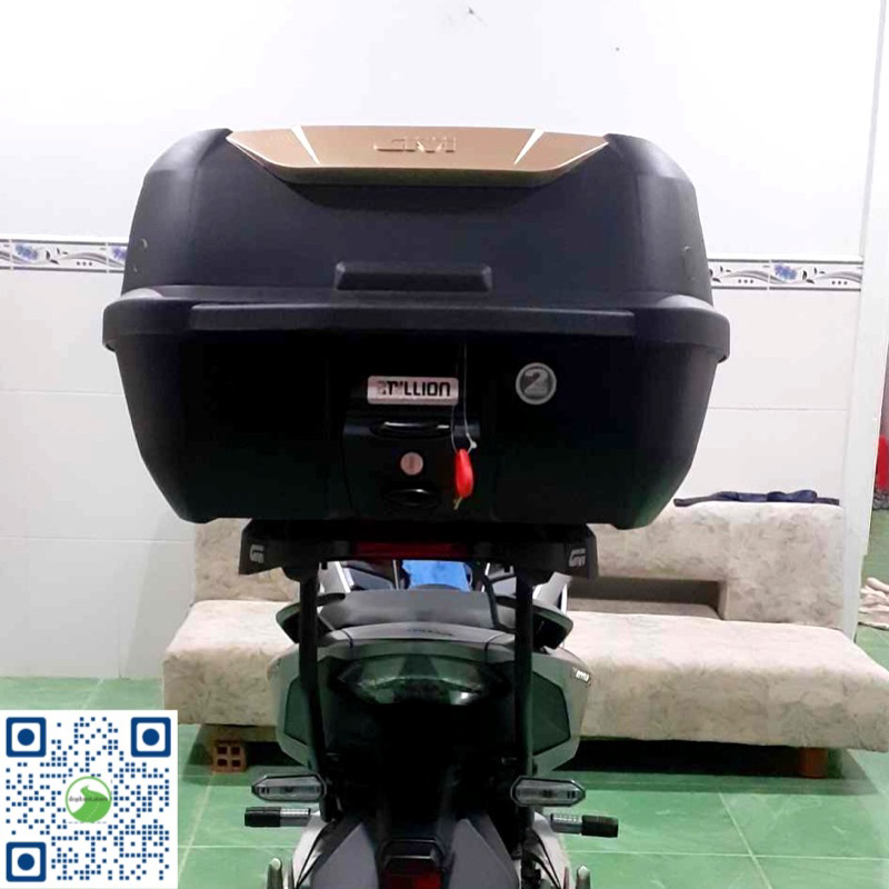 Combo baga HRX và thùng E43Gold cho xe Winner, Winner X