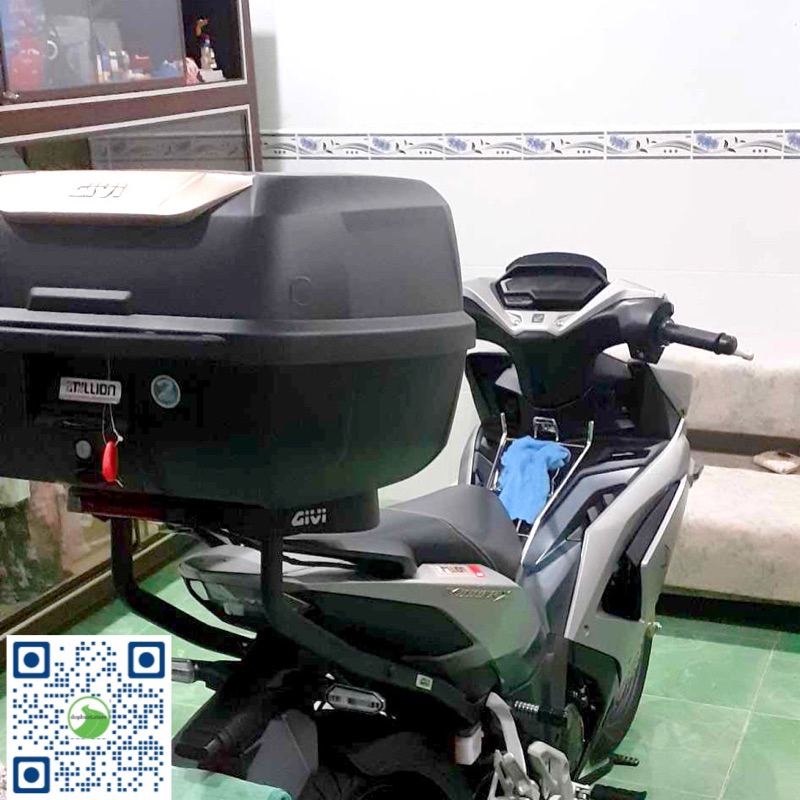 Combo baga HRX và thùng E43Gold cho xe Winner, Winner X