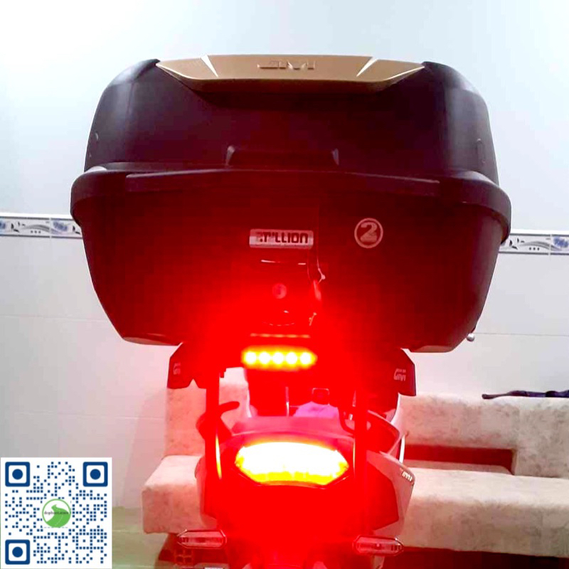 Combo baga HRX và thùng E43Gold cho xe Winner, Winner X