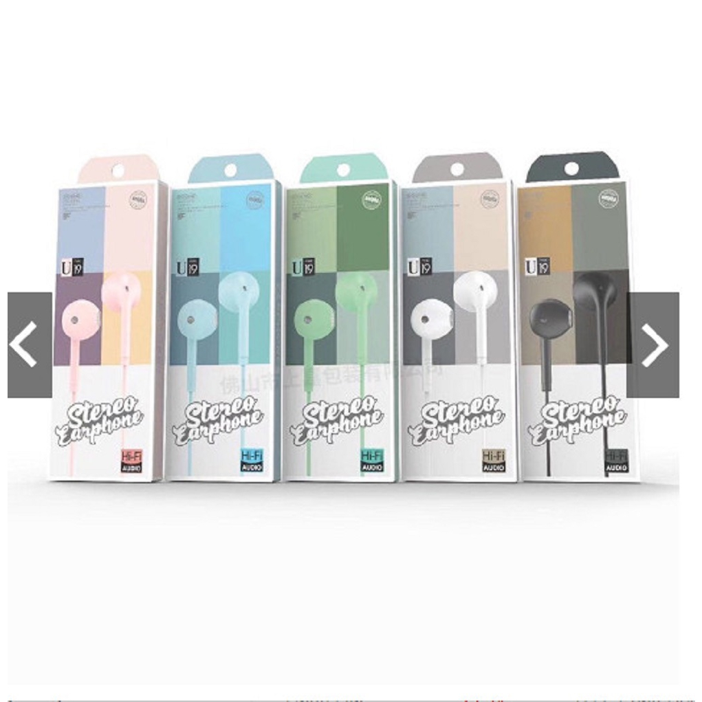 Tai nghe gaming có dây S P U19 có mic nhét tai phone chống ồn chơi game