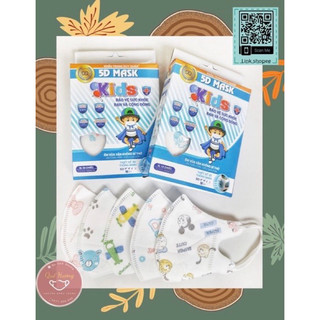 Khẩu trang 5d cho bé duy quân