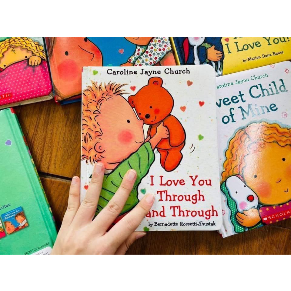 Sách - I Love You Bộ Sách Bộ Sưu Tập Của Nhà Thờ Caroline Jayne