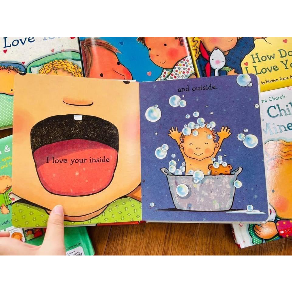 Sách - I Love You Bộ Sách Bộ Sưu Tập Của Nhà Thờ Caroline Jayne