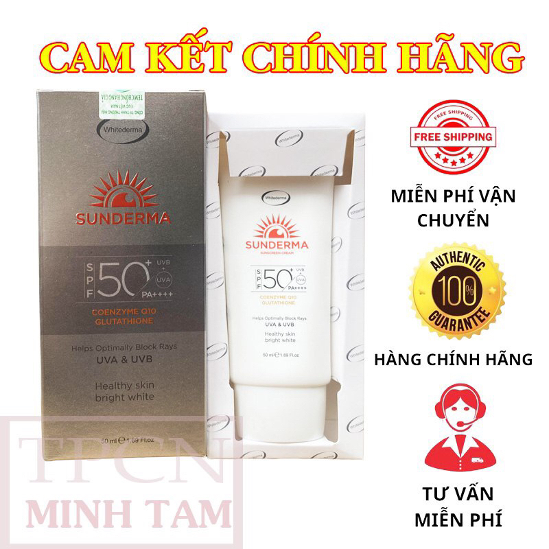 KEM CHỐNG NẮNG SUNDERMA SPF 50+ PA++++ 50ml