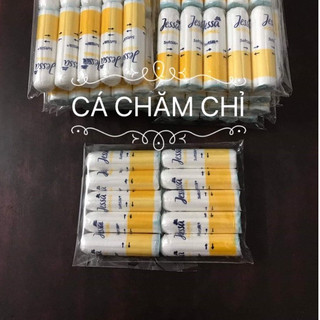 (Bán lẻ tampon) Set 10 băng vệ sinh dạng nút Jessa normal 3 giọt - Đức