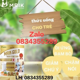 Combo (02 hộp 900g) Sữa hạt MRIK GOLD (Nano Curcumin)