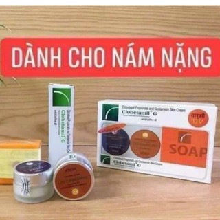 Bộ kem giúp mờ nám cao cấp clobetamil-g thái lan 4in1
