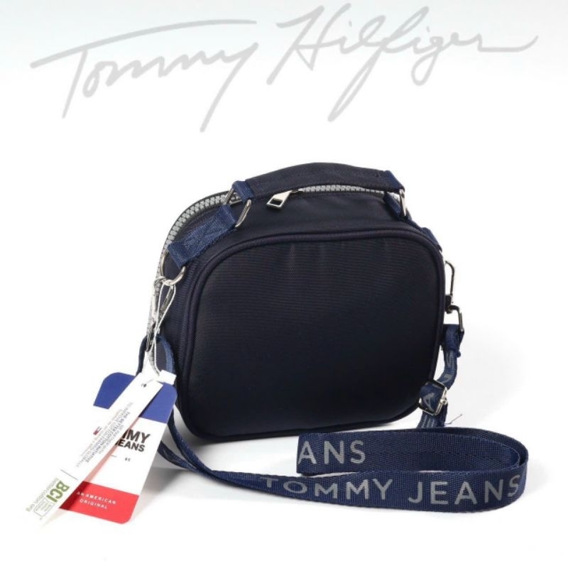 Túi Tommy Jean Block Blue