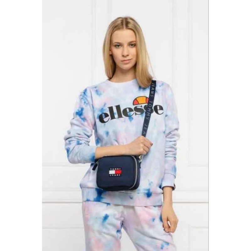 Túi Tommy Jean Block Blue