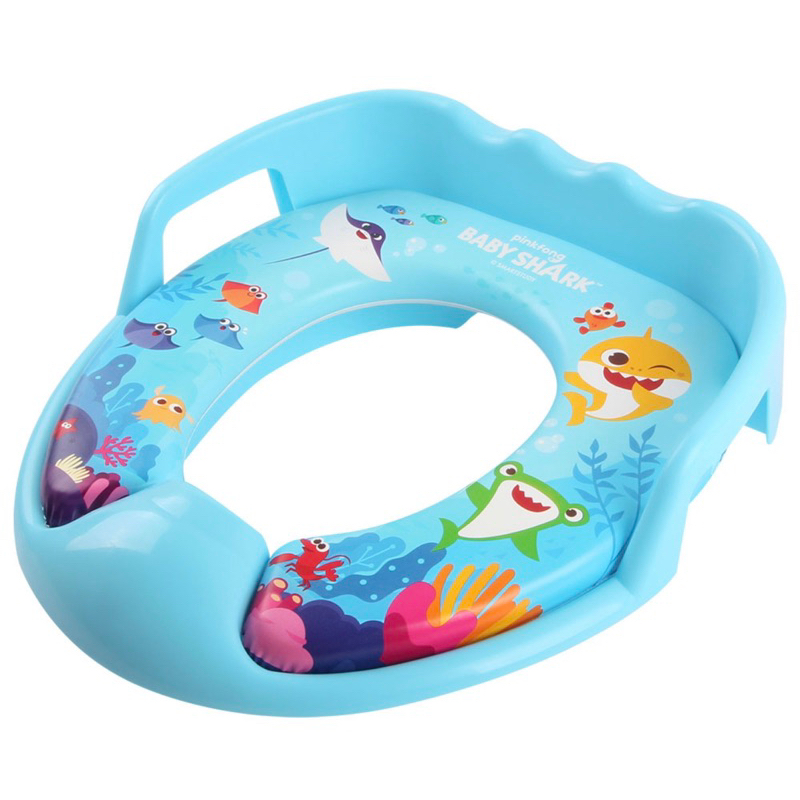 Ghế ngồi bồn cầu cho bé hình BabyShark nội địa Hàn Quốc