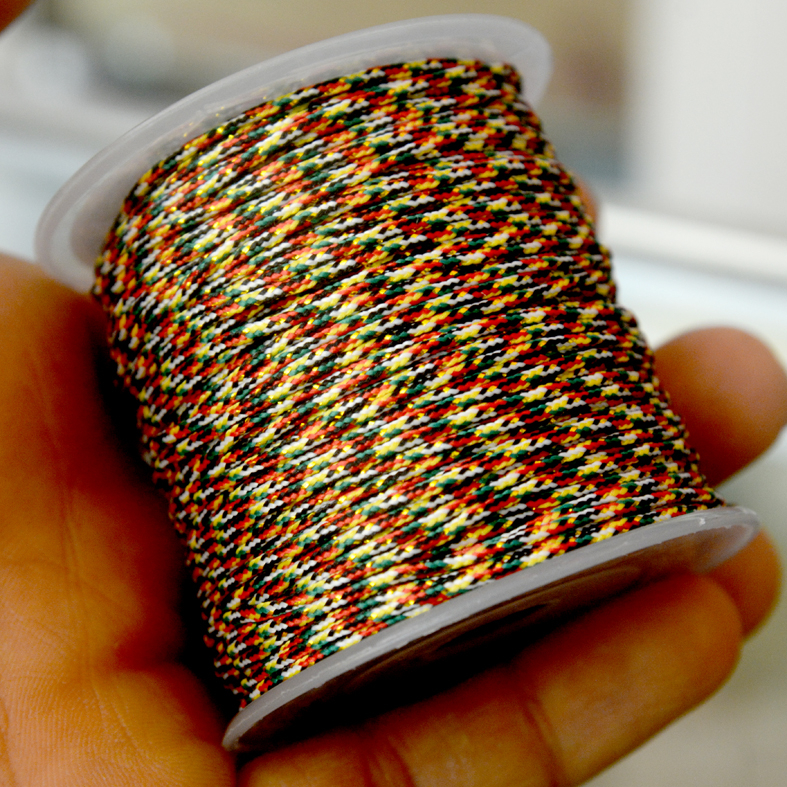 Dây thun-Chỉ tơ-Dây cước Xâu Chuỗi Hạt vòng gỗ, vòng đá