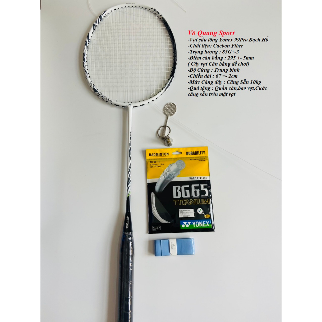 VỢT CẦU LÔNG YONEX 100zz,88D Pro Khung Cacbon dành cho người mới chơi,sinh viên,Căng sẵn cước 10kg+Tặng Quấn Cán+Bao Vợt