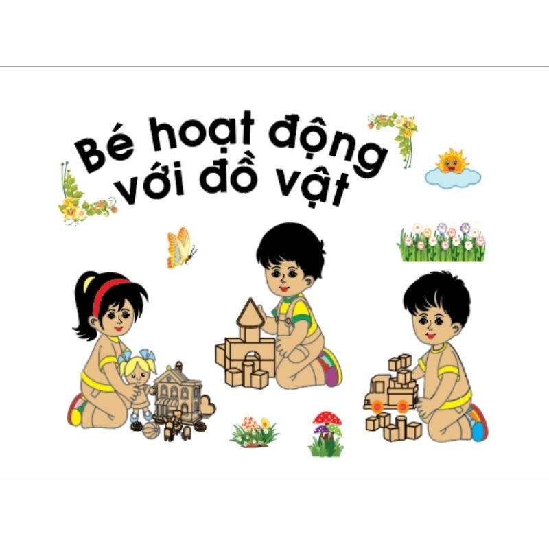 Bộ tranh góc bằng bìa cứng staem nhân vật cao 35-45cm