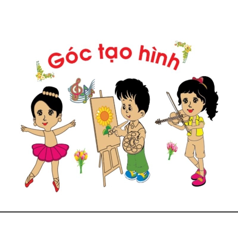 Bộ tranh góc bằng bìa cứng staem nhân vật cao 35-45cm