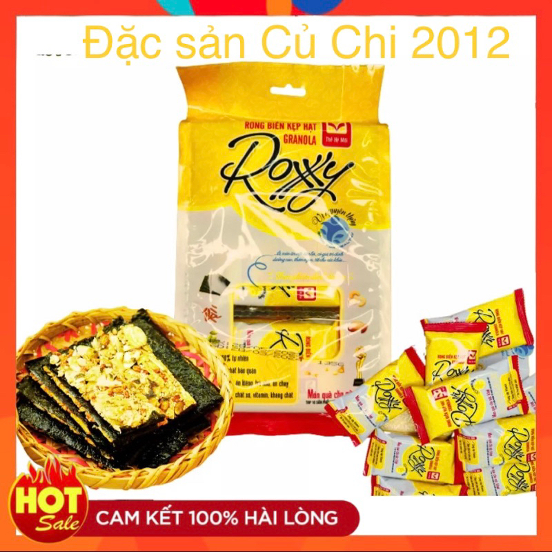 Rong biển kẹp hạt dinh dưỡng Roxxy