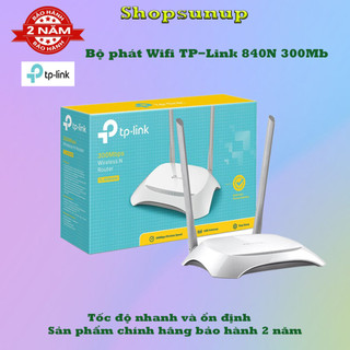 Bộ phát Wifi TP-Link 840N 300Mb - Chính hãng BH 24 tháng NP