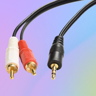 DÂY LOA JACK 3.5MM RA 2 ĐẦU DÀI 1.5M