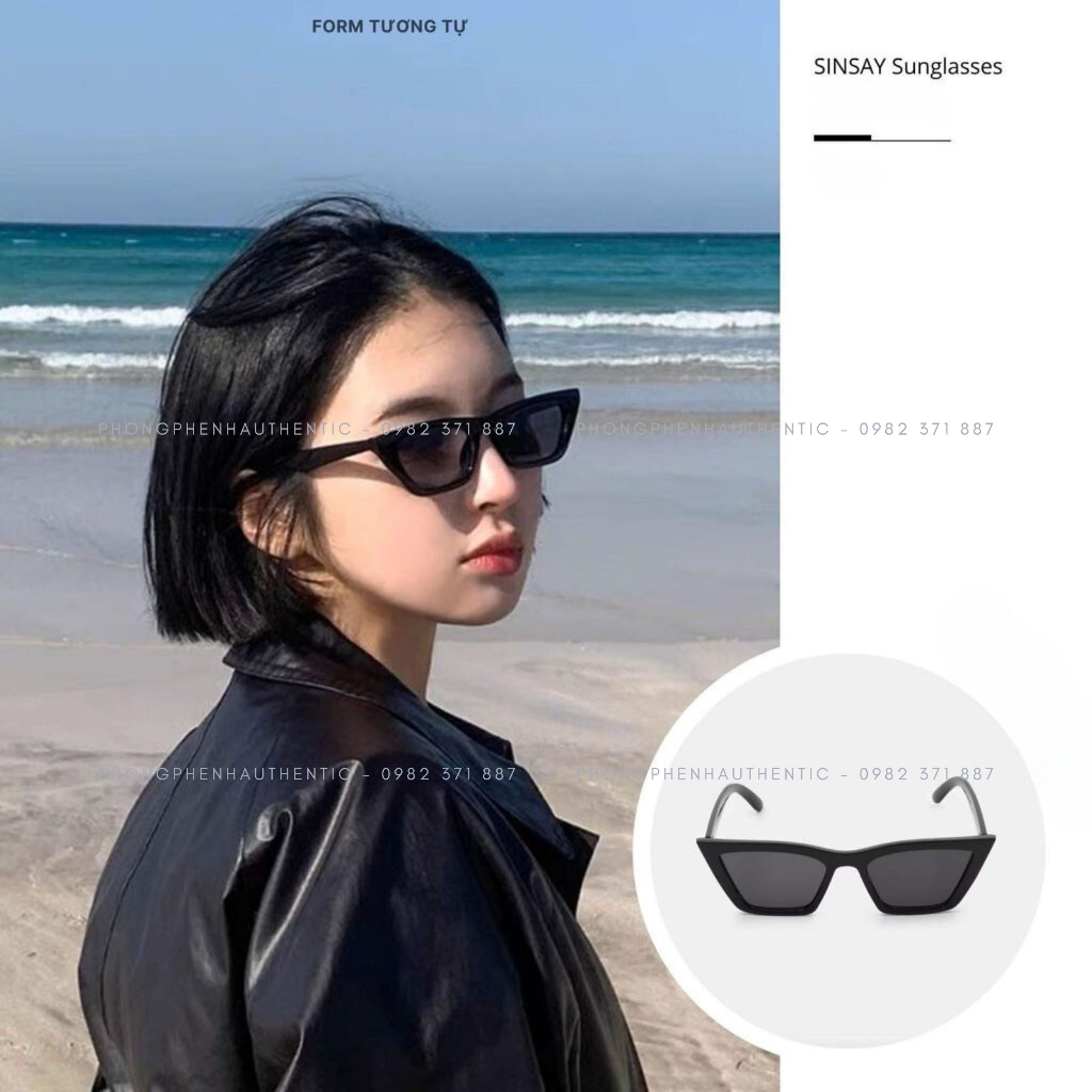 Kính mát Nữ Sinsay vợt sale Ba Lan - mát mắt , chống tia UV - bill mua hàng chính hãng site chủ Sinsay - PHỒNG ỀNH