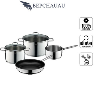 Bộ nồi đức silit alicante 4 món, bộ nồi bếp từ, dùng cho mọi loại bếp, nhập đức, bepchauau