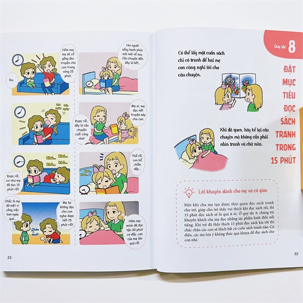 Sách - Cùng con rèn nếp sinh hoạt: 45 quy tắc dành cho trẻ mẫu giáo