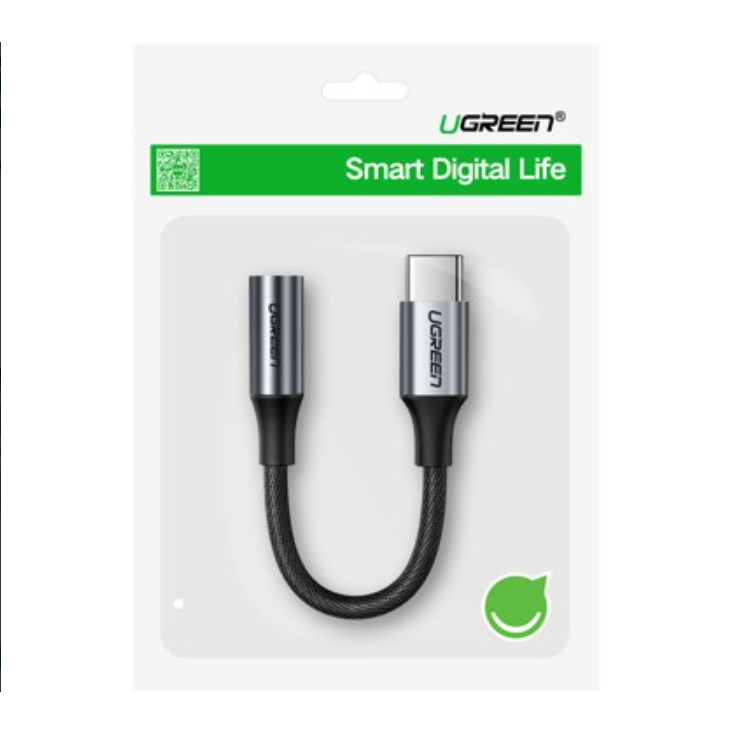 Cáp chuyển Type-C ra 3.5mm Ugreen 80154 - Hàng Chính Hãng