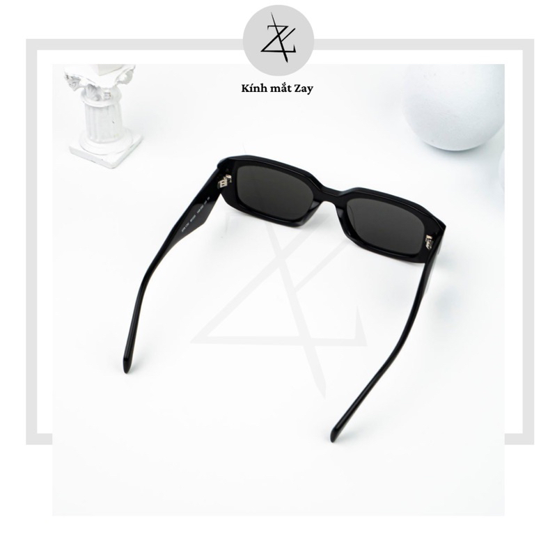 Kính mát nam nữ Pra-da SPR 17W đen phong cách thời trang hàng cao cấp full box