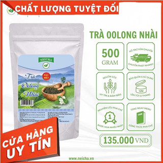 Trà Olong nhài Neicha gói 500gr - Oolong xanh đặc biệt - Freeship Extra Plus