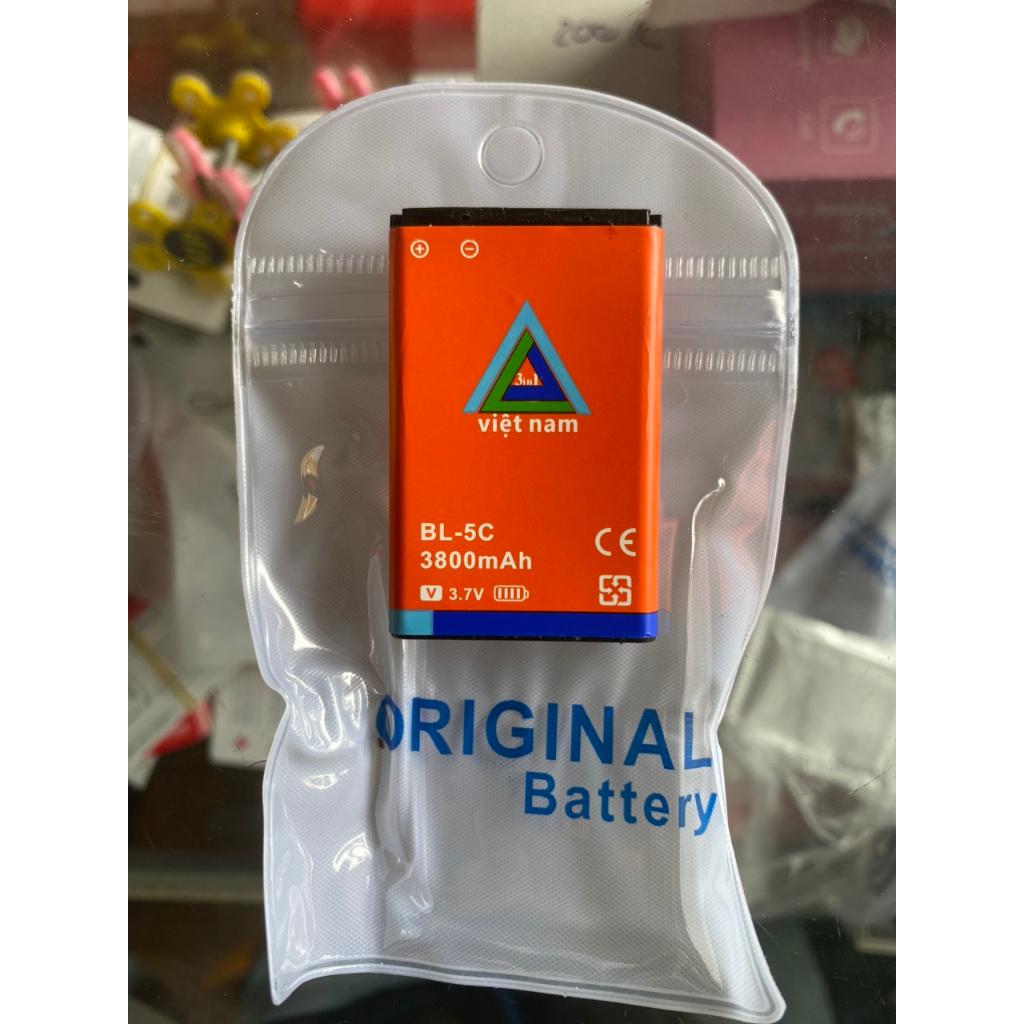 Pin 5C Dung lượng cao và Siêu dung lượng pin dùng cả tuần không hết  3800mAh/1250mAh SX Tại Việt Nam