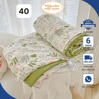 Chăn hè cotton đũi chần bông khổ rộng 1m2x1m7, Chăn đũi hè cotton chần bông Hàn Quốc nhập khẩu loại 1