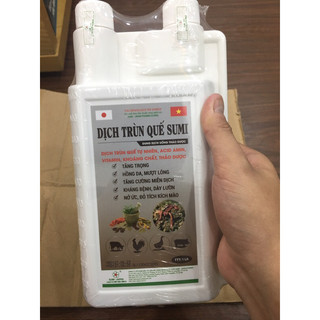 Vỗ béo vật nuôi cực nhanh top1 trùn quế chai 1l