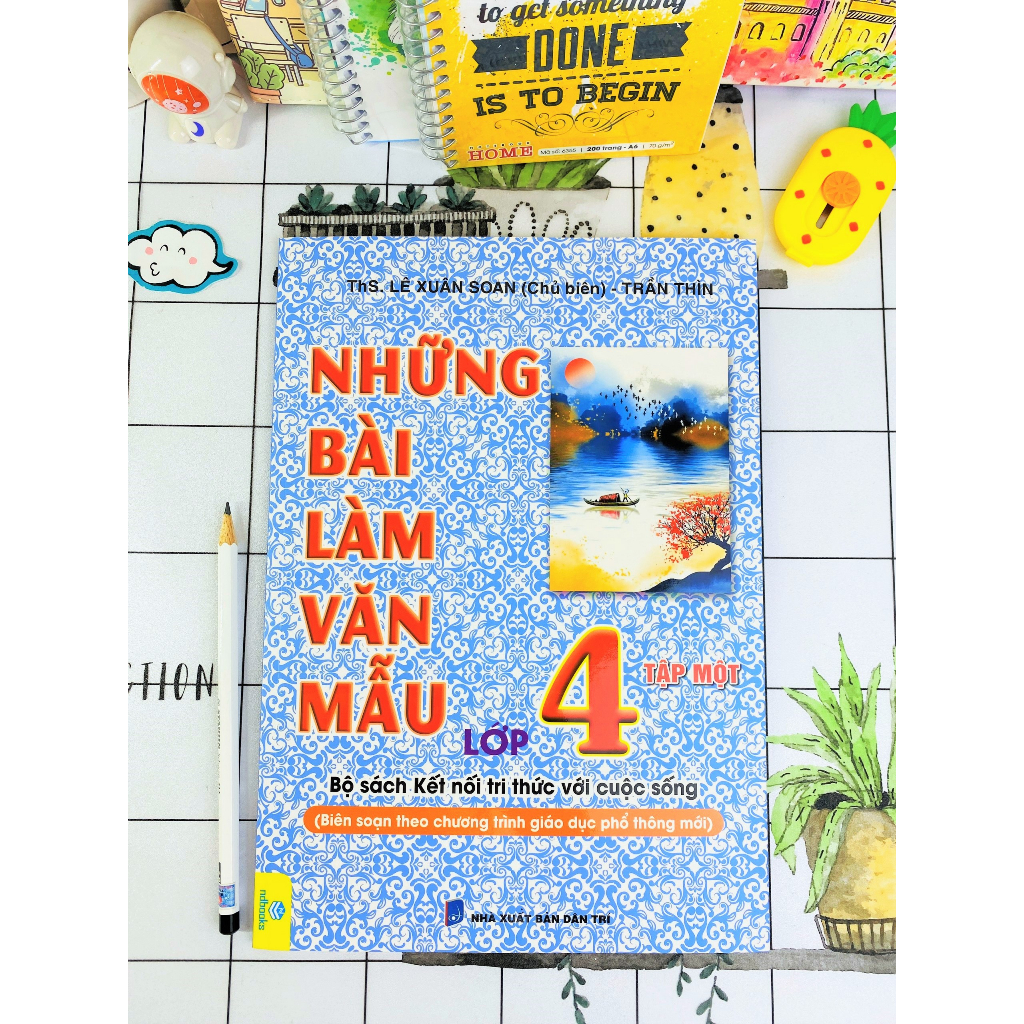 Sách - Những Bài Làm Văn Mẫu Lớp 4 - Biên soạn theo chương trình mới - Kết Nối Tri Thức - ndbooks
