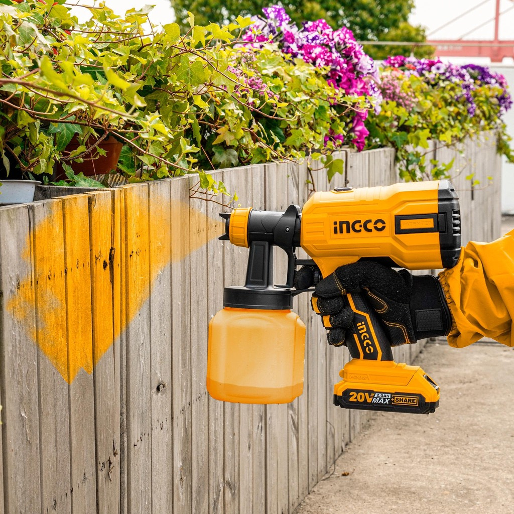 Máy phun sơn dùng pin 20V INGCO CSGLI2001/CSGLI2003