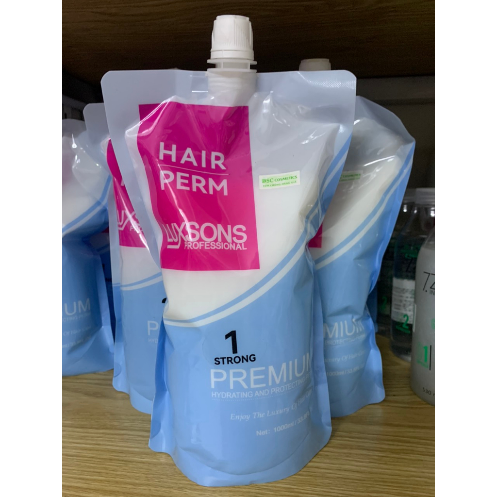 KEM uốn , duỗi đa năng LUXSONS PREMIUM CAO CẤP siêu thơm ,căng bóng 1000ml