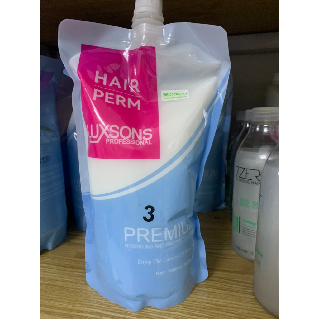 KEM uốn , duỗi đa năng LUXSONS PREMIUM CAO CẤP siêu thơm ,căng bóng 1000ml