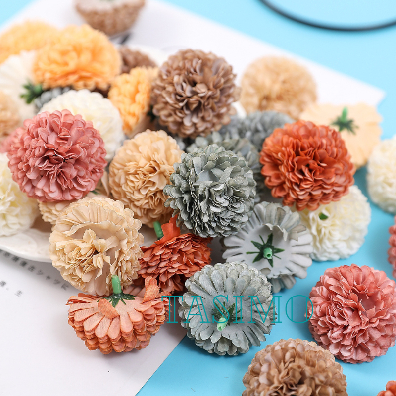Đầu Bông Hoa Giả Hoa Bồ Công Anh Trang Trí Hộp Quà Decor Sản Phẩm Sang Trọng Đẹp Mắt