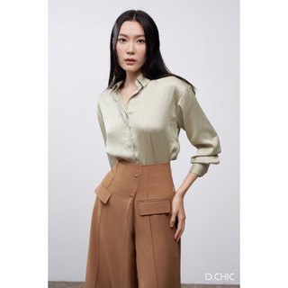 Áo sơ mi lụa kẻ sọc D.CHIC MS: 1812050