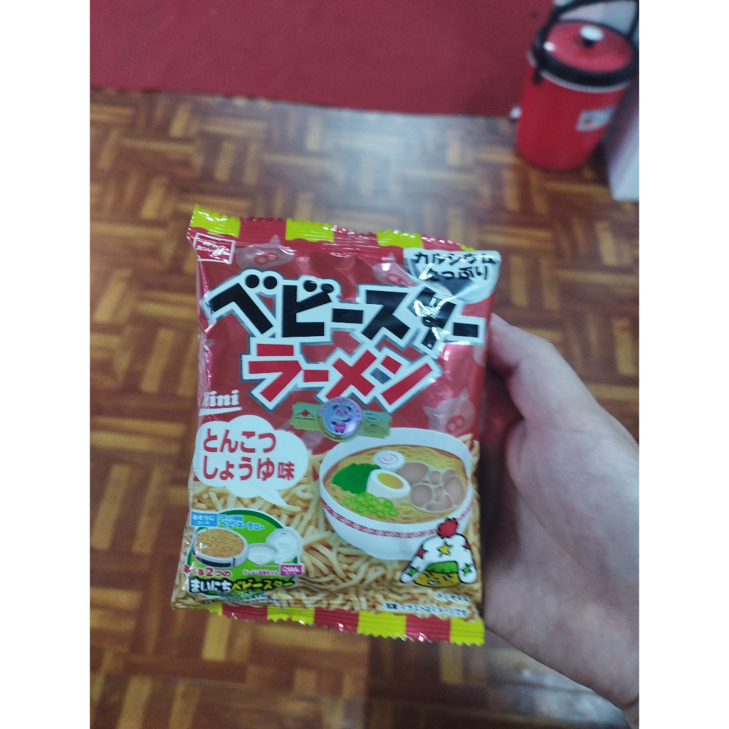 Mỳ ăn vặt/snack mì ramen trẻ em Oyatsu Nhật Bản giòn rụm