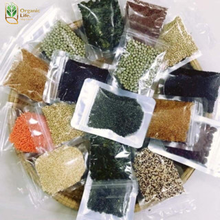 100g Đậu Hạt Ngũ Cốc,Thực phẩm Hữu Cơ cho bé Ăn Dặm, Làm sữa ORGANIC LIFE