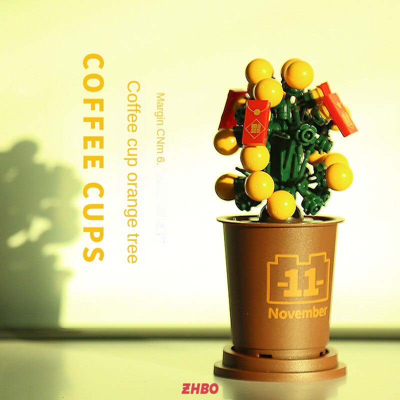 Bộ đồ chơi lắp ráp Lego hoa trang tri nhà cửa Tháng Mười Hai Mô hình Sáng tạo đồ chơi