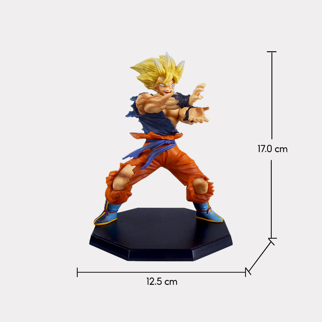 Mô Hình Dragon Ball Nhân Vật 7 Viên Ngọc Rồng Songoku Piccolo Songohan Trunks Songohan Vegeta SSJ Cao 17-24cm -Shin Case
