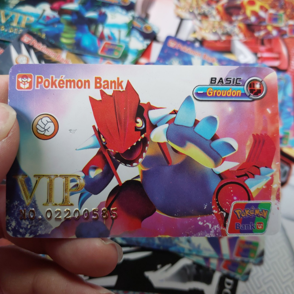 [PVC]Thẻ Pokemon Mica Bank Groudon truyền thuyết dung nham 1459 d39 6