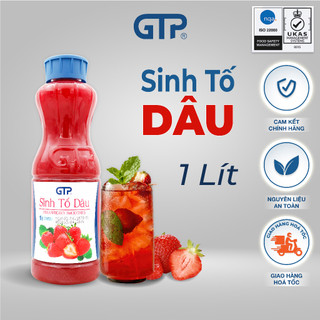Sinh tố Mứt GTP Đủ vị trái cây nguyên liệu làm bánh, làm đồ uống - Nguyên liệu pha chế trà trái cây
