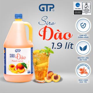 Siro GTP (1.9 Lít) nguyên liệu trà sữa syrup siro pha chế trà sữa nguyên liệu pha chế siro trái cây cocktail