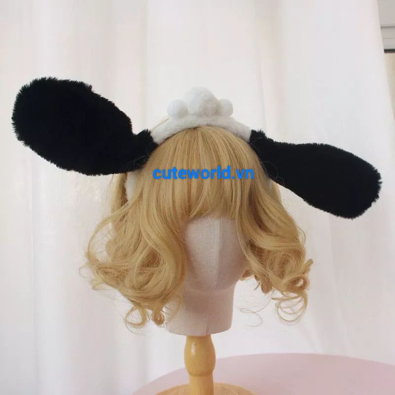 Băng Đô Lolita Phối Lông Hình Cinnamoroll Melody Pacha